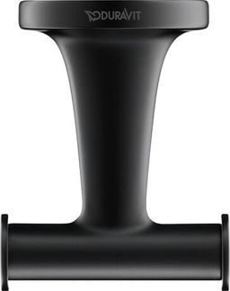 Duravit Starck T Dvojitý háčik, matná čierna 0099304600