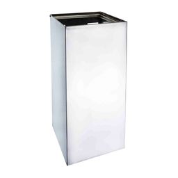 Bemeta Závesný kôš na odpadky štvorcový, 45 l, nerezová oceľ 101915121