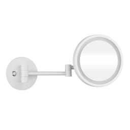 Bemeta Biele kozmetické zrkadlo s LED osvetlením 112101144