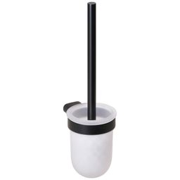 Bemeta Organic Black Závěsná WC štětka s miskou černá mat 167113140