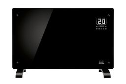 Elíz GHT20B-WIFI prenosný/nástenný konvektor, sklo čierne