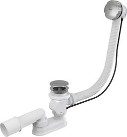 Alcadrain Automatický vaňový sifón 57 cm, kov A55KM