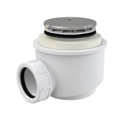 Alcadrain Sifón pre sprchové vaničky s odtokovým otvorom 50 mm, chróm A47CR-50