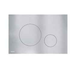 Alcadrain Ovládacie tlačidlo z nehrdzavejúcej ocele poloautomatické/lesklé TURN INOX