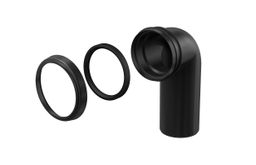 Alcadrain Odpadové koleno kompletné DN90/90 M908