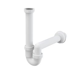 Alcadrain Potrubný sifón s prepadovou maticou 6/4" A80-DN40