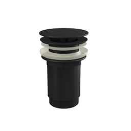 Alcadrain Umývadlová výpusť 5/4", veľká zátka, matná čierna A396BLACK