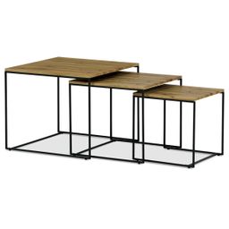 Autronic Fado AF-3008OAK Konferenčný stolík 60x60 cm, divoký dub