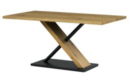 Autronic Twist AT-3018OAK Jídelní stůl 160x90cm, dub