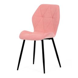 Autronic Partitura CT-285PINK2 Jedálenská stolička, hladká látka, růžová