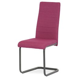 Autronic Techno DCL-400RED2 Jedálenská stolička, hladká látka, červená
