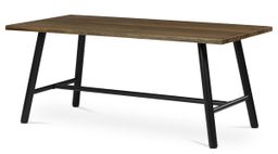 Autronic Fado HT-T1818 WAL Jídelní stůl 180x90cm, masiv, ořech