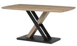 Autronic Twist HT-W1570 SRE Jídelní stůl 165x90cm, dub San Remo