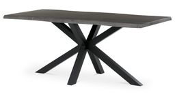 Autronic Twist HT-F4618GREY Jídelní stůl 180x90x75cm, šedý dub
