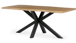 Autronic Twist HT-F4618OAK Jídelní stůl 180x90x75cm, přírodní dub