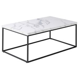 Autronic Fado CT-V2011WT Konferenčný stolík 110x60 cm, mramor, biela