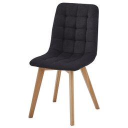 Autronic Ambient CT-291BK2 Jedálenská stolička, hladká látka, čierna
