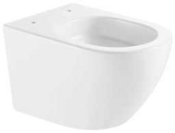 kielle Oudee Závesné WC, Vortex Rimless+, biela 30102010