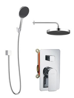 kielle Vega Sprchový set s podomietkovou batériou EcoSpare, chróm 20618SP110
