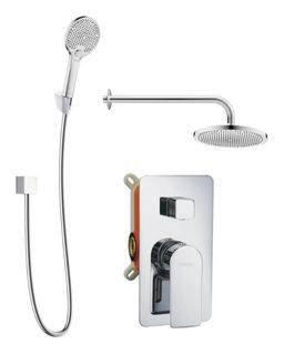 kielle Vega Sprchový set s podomietkovou batériou EcoSpare, chróm 20618SP120