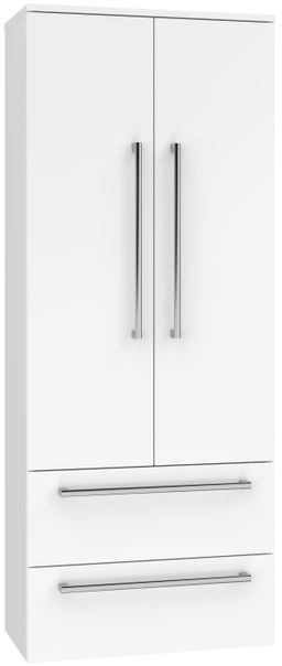 EBS Pure Vysoká skrinka 163x65 cm, biela