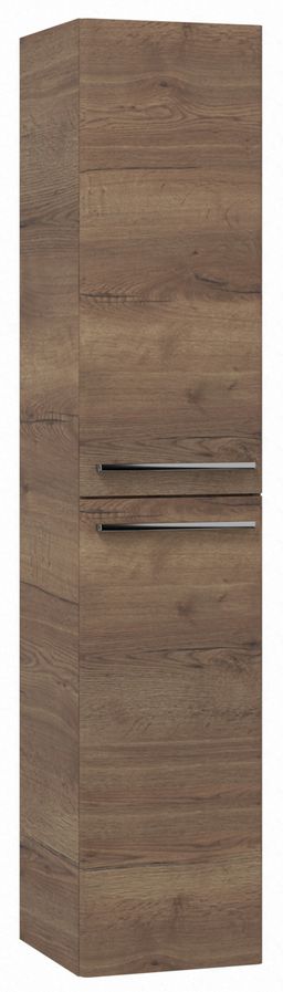 EBS Urban Vysoká skříňka 35x170cm L/P, dub Halifax-madlo chrom URBANV35DHCR
