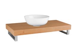 EBS Vita Umyvadlová deska 100x50x8 cm, třešeň VITA10050TR