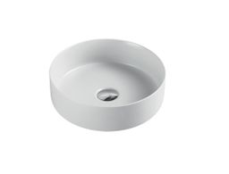 EBS Urban Umývadlo na dosku, priemer 35,5 cm, biele WB3636B