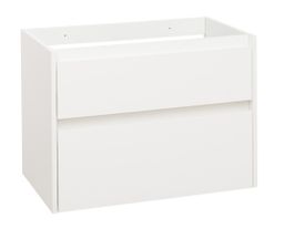 EBS Duomo Umývadlová skrinka 81 cm, biela lesklá