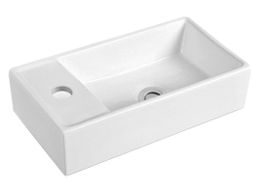 EBS City Keramické umývadlo 41 x 22,5 cm, biele