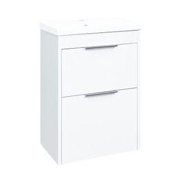 EBS City skrinka pod umývadlo 51 cm, biely lesk