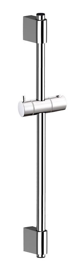 EBS Sprchová tyč 70 cm, oválne rukoväte, chróm