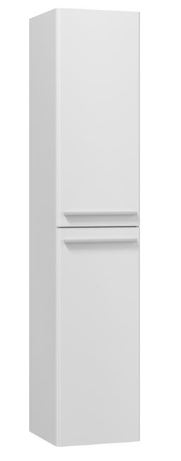 URBANV35BB Vysoká skrinka 35x170 L/P biela lesklá - biela matná