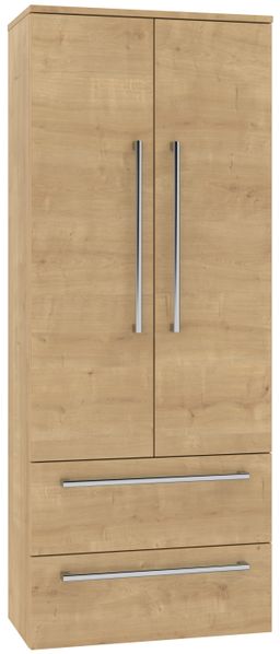 EBS Pure Vysoká skrinka 163x65 cm, dub arlington