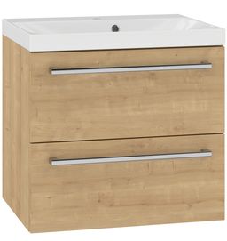 EBS Pure Skrinka s umývadlom 61 cm, dub Arlington