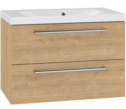 EBS Pure Skrinka s umývadlom 81 cm, dub Arlington