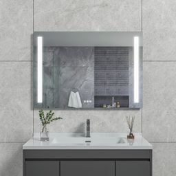 Zrkadlo EBS Mars 100 x 70 cm s LED osvetlením a dotykovými tlačidlami