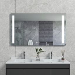 Zrkadlo EBS Mars 120 x 70 cm s LED osvetlením a dotykovými tlačidlami