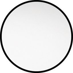 EBS Emilia Okrúhle zrkadlo 60 cm s čiernym rámom