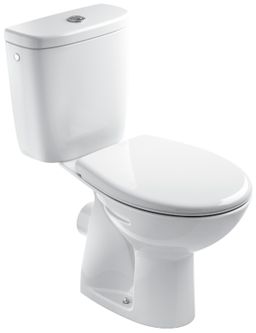 EBS Diana New WC kombi s nádržkou a sedátkem, zadní odpad, bílá WCDIANANVO