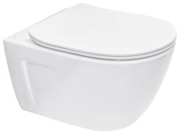 EBS Diana New WC závěsné rimless vč.sedátka softclose, bílá WCDIANANRFSC