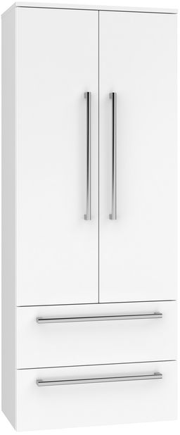 EBS Pure Vysoká skrinka 65 cm, biela PUREV65B