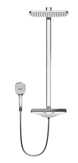 Hansa Emotion Sprchový set s termostatom, antracit/chróm 5865017184