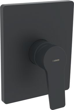 Hansa Twist sprchová batéria, horná súprava, čierna matná 8985908333