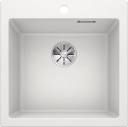 Granitový drez Blanco Pleon 5 InFino bez odkvapkávača, 51,5 cm x 51 cm, biely, 521672