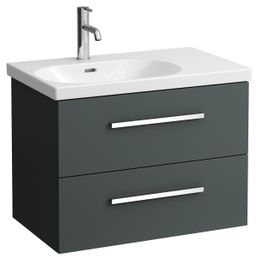 Laufen Avin Skrinka s umývadlom 71 cm, L, sivá AVIN75STL