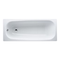 Laufen Moderna Plus Oceľová vaňa 170x80 cm, bez nožičiek, biela H2251200000401
