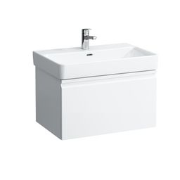 Laufen Pro S Skrinka pod umývadlo 66,5 x 45 cm + vnútorná zásuvka, biela lesklá H4834520964751