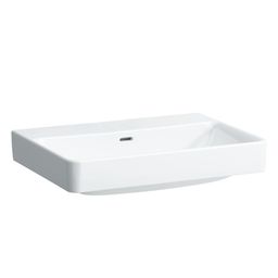 Laufen Pro S Umývadlo 65 x 46,5 cm bez otvoru, LCC biela H8109644001091