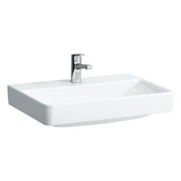 Laufen Umyvadlo Pro S 65 x 46,5 cm bez prepadu, LCC biela H8109644001561